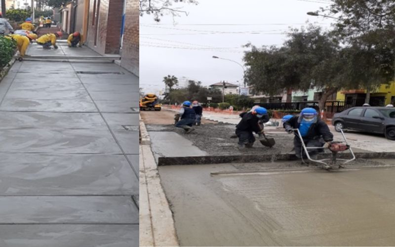 'mejoramiento de pistas, veredas, bermas y sardineles en jr. tacna