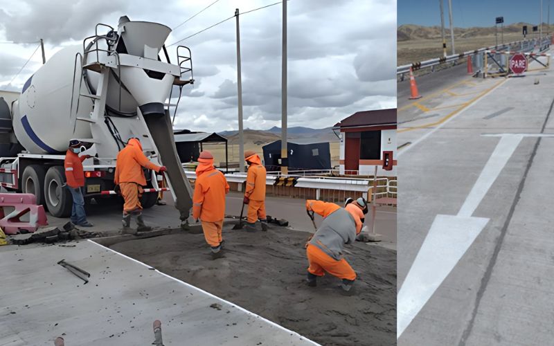 zona de cobro para unidad de peaje” ayaviri